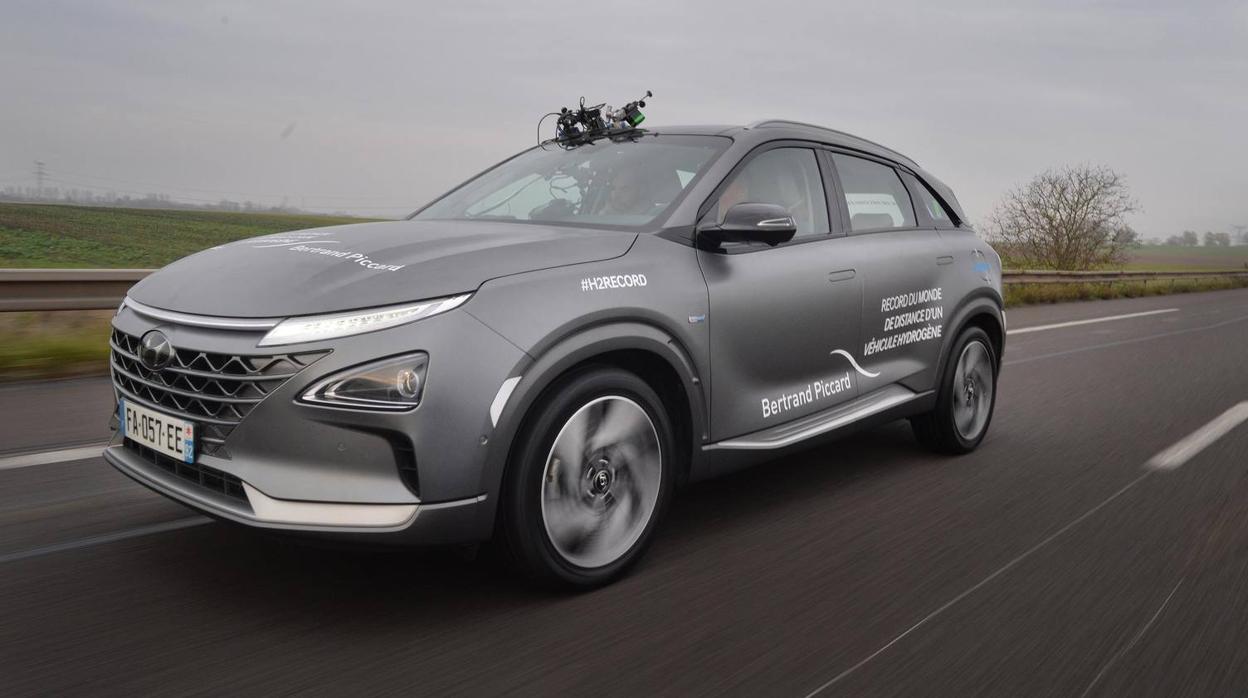 Récord Mundial de distancia con un vehículo de hidrógeno